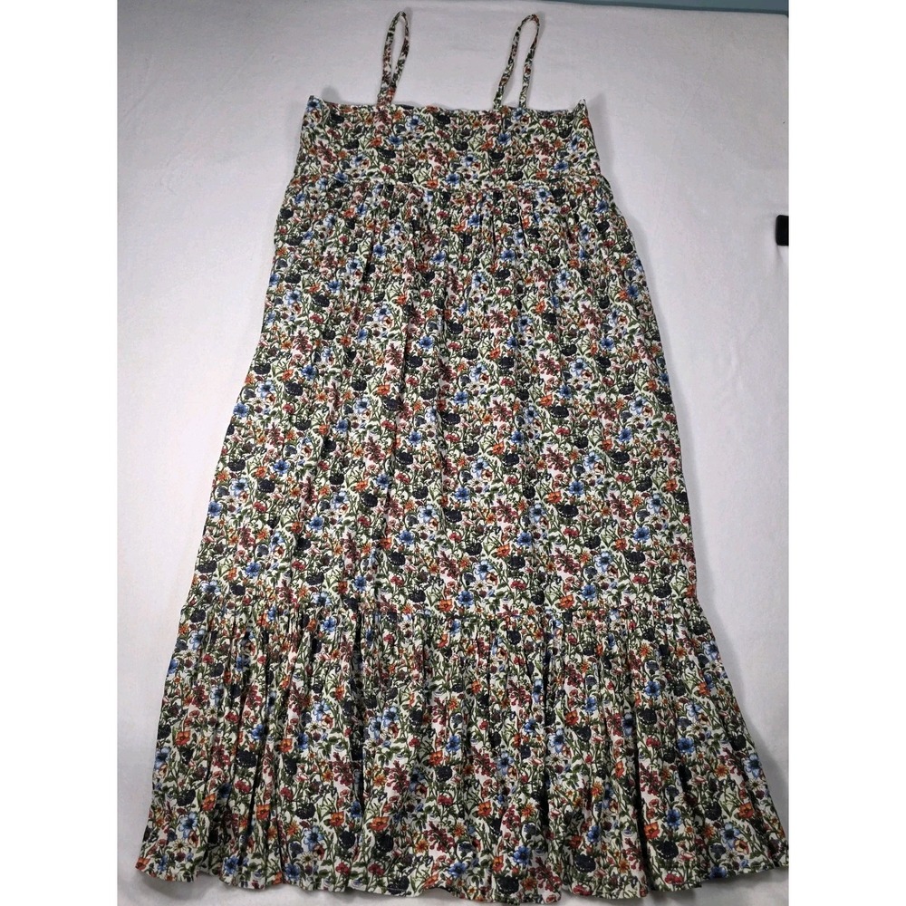 Natural Life Floral Nina Maxi Dress M  Flowy and Boho Cottagecore Wild Flowers